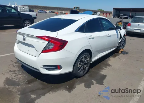 2016 Honda Civic Ex-L z USA, uszkodzony, nr VIN 2HGFC1F83GH636374